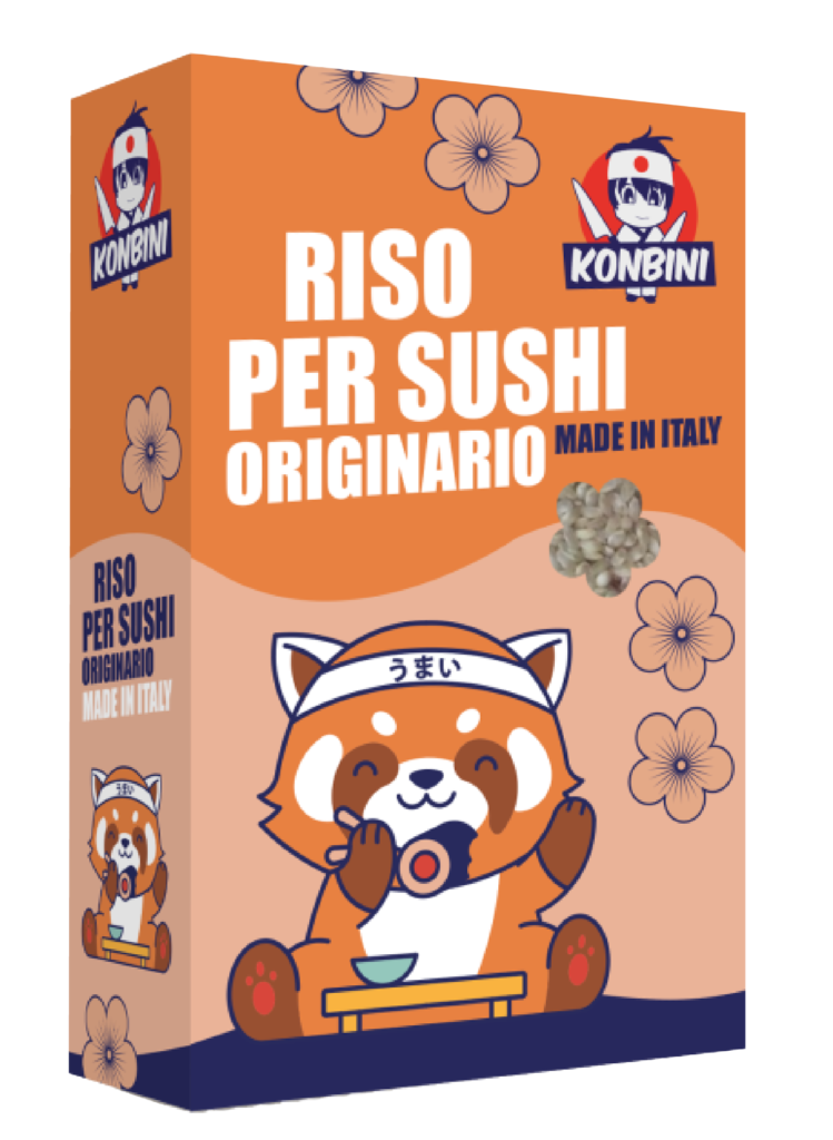 riso per sushi originario